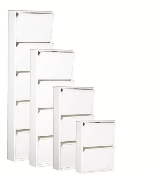 Meuble à Chaussures Holger -Mobilier De Maison schuhschrank cabinet weiss 925934