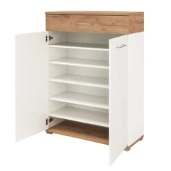 Meuble à Chaussures Nerola -Mobilier De Maison schuhschrank nerola weiss eiche dekor 4244968