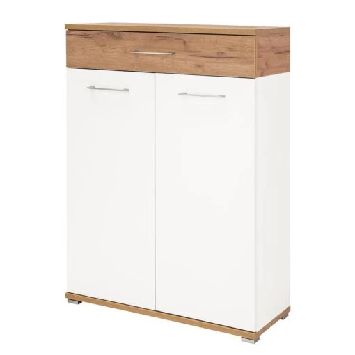 Meuble à Chaussures Nerola -Mobilier De Maison schuhschrank nerola weiss eiche dekor 4244972