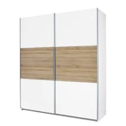 Armoire à Portes Coulissantes Nelas -Mobilier De Maison schwebetuerenschrank nelas eiche sonoma dekor alpinweiss 2018758