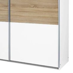 Armoire à Portes Coulissantes Nelas -Mobilier De Maison schwebetuerenschrank nelas eiche sonoma dekor alpinweiss 2018766