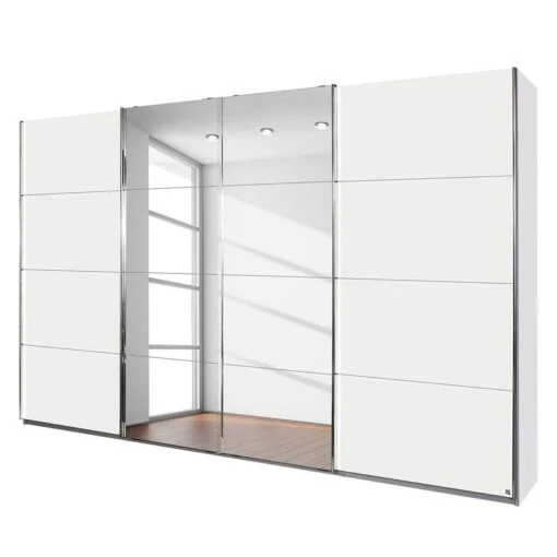 Armoire à Portes Coulissantes Syncrono-C -Mobilier De Maison schwebetuerenschrank syncrono c alpinweiss 271 cm 4 tuerig 230 cm 3380409