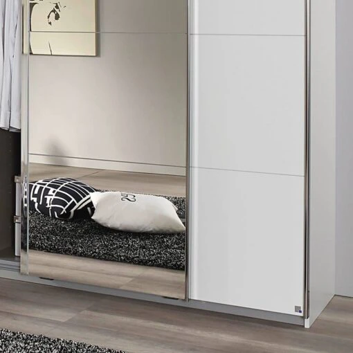 Armoire à Portes Coulissantes Syncrono-C -Mobilier De Maison schwebetuerenschrank syncrono c alpinweiss 271 cm 4 tuerig 230 cm 3380421