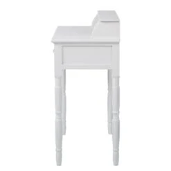 Secrétaire Vermont 2 Tiroirs -Mobilier De Maison sekretaer vermont antikweiss mit 2 schubladen 4264340