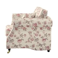 Fauteuil Rosehearty -Mobilier De Maison sessel rosehearty webstoff creme rose 4191080