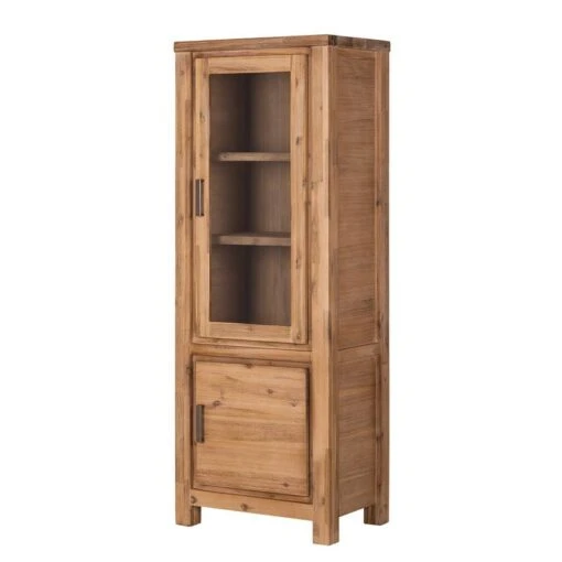 Vitrine Toumanar -Mobilier De Maison standvitrine toumanar akazie teilmassiv akazie sand 3627421