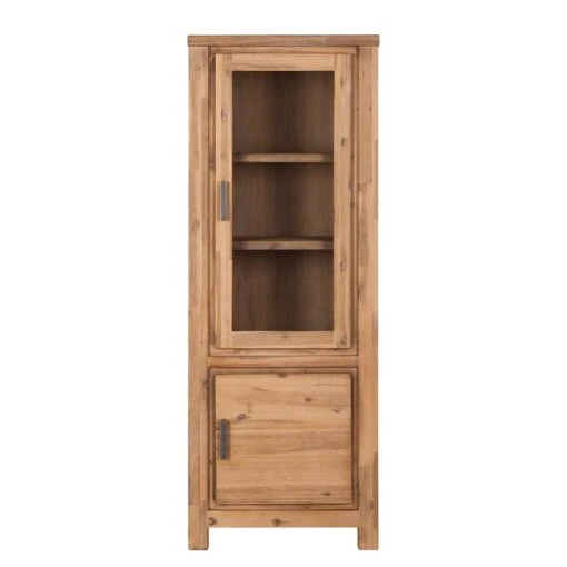 Vitrine Toumanar -Mobilier De Maison standvitrine toumanar akazie teilmassiv akazie sand 3627425