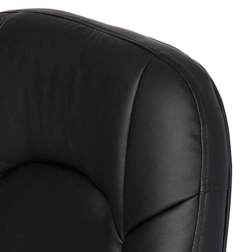 Fauteuil De Direction Steve II -Mobilier De Maison steve ii chefsessel kunstlederbezug schwarz 1306548