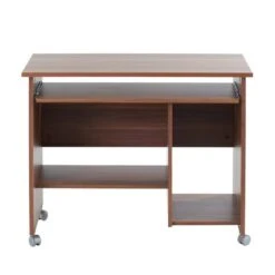 Bureau D'ordinateur Tirana -Mobilier De Maison tirana computertisch walnuss 1156847