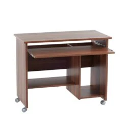 Bureau D'ordinateur Tirana -Mobilier De Maison tirana computertisch walnuss 1156849