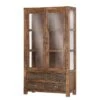 Vitrine Pintage II -Mobilier De Maison vitrine pintage ii mango massiv gebeizt lackiert 259747