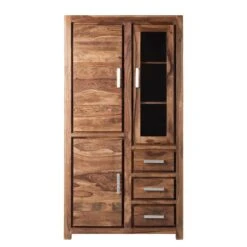 Vitrine OHIO A -Mobilier De Maison vitrinenschrank ohio sheesham massiv 4203120