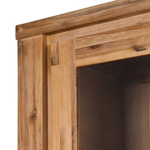 Armoire Vitrine Toumanar -Mobilier De Maison vitrinenschrank toumanar akazie teilmassiv akazie sand 3627485